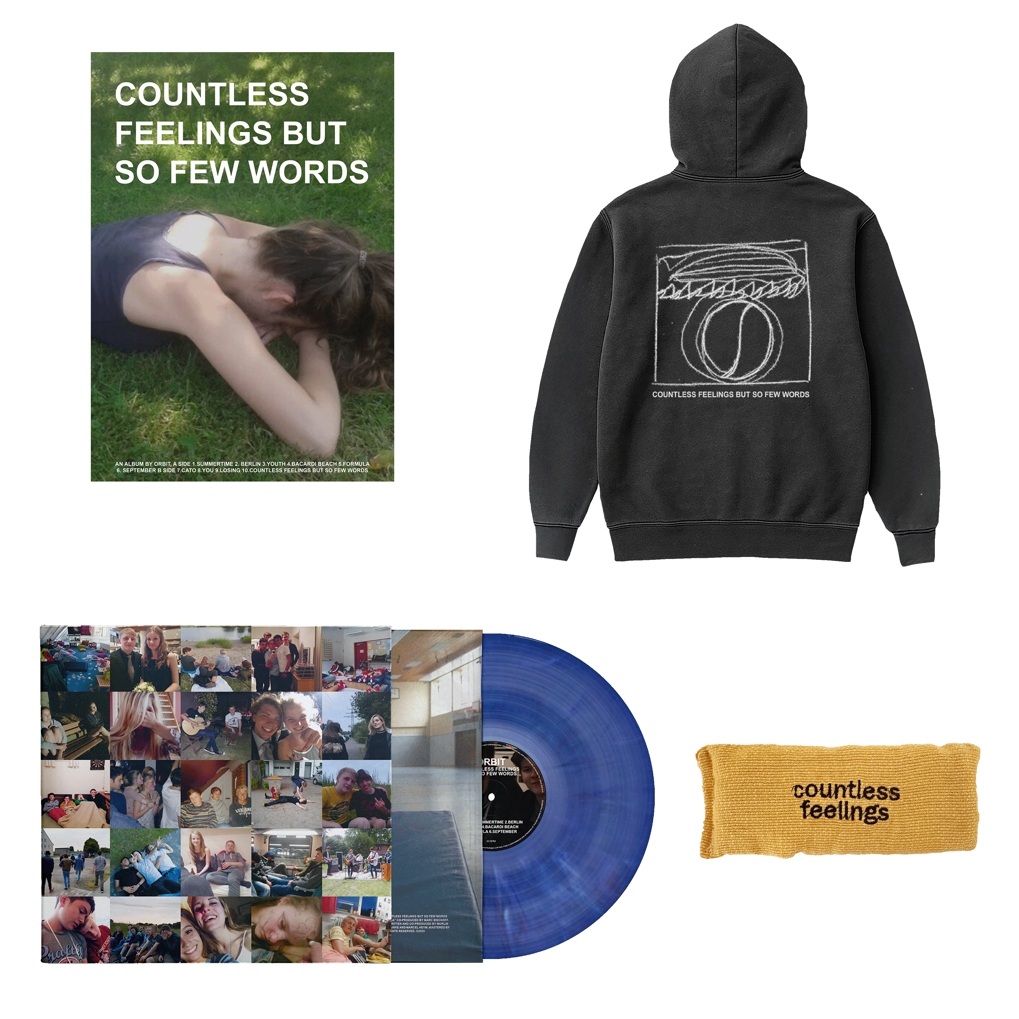 PRE-ORDER: Countless Feelings But So Few Words - special bundle hoodie